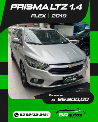 CHEVROLET PRISMA 1.4 MPFI LTZ 8V FLEX 4P AUTOMÁTICO CHEVROLET PRISMA 1.4 MPFI LTZ 8V FLEX 4P AUTOMÁTICO